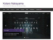 Tablet Screenshot of knakayama.com